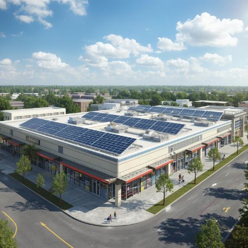 Retail centers | LandAir Energy commercial solar NJ